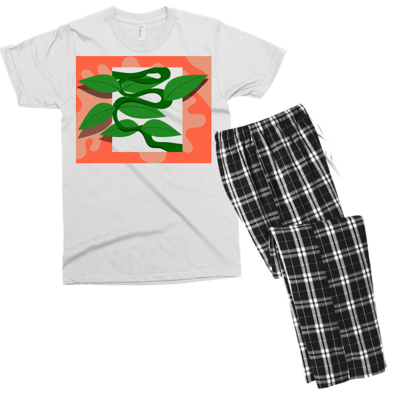 Plant Wall Summer (1) (1) Men's T-shirt Pajama Set | Artistshot