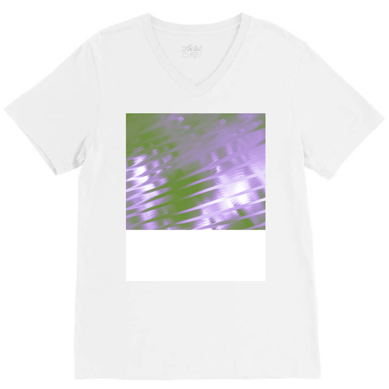 Genderqueer Pride Crosshatchsmudged Paint Vintage V-neck Tee | Artistshot