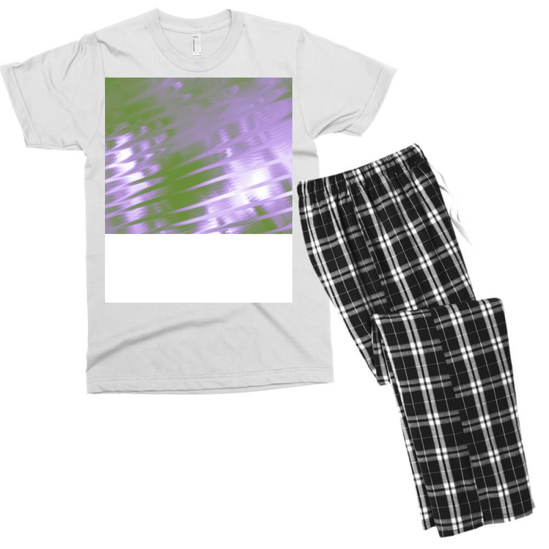 Genderqueer Pride Crosshatchsmudged Paint Vintage Men's T-shirt Pajama Set | Artistshot