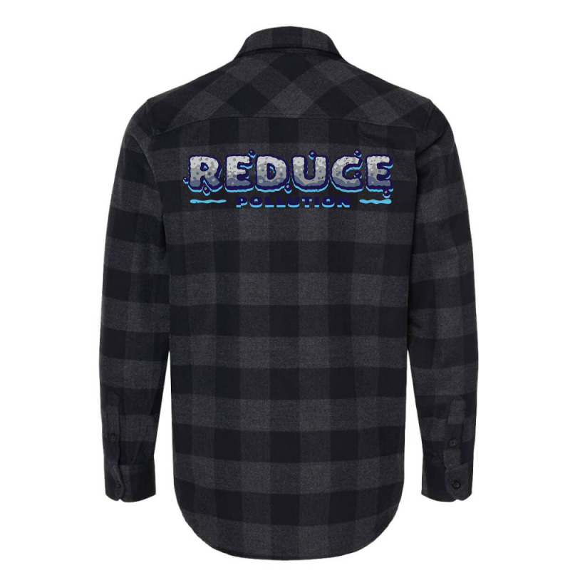 Reduce Pollution 80s (1) (1) Flannel Shirt | Artistshot