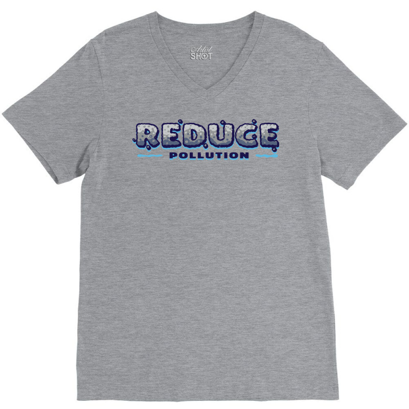 Reduce Pollution 80s (1) (1) V-neck Tee | Artistshot