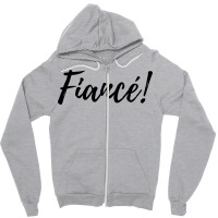 Girlfriend Fiance Shirt Fiance Shirt Girlfriend Fi Zipper Hoodie | Artistshot