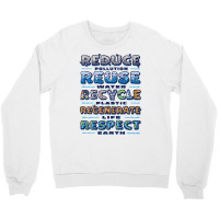 Reduce Reuse Recycle Aesthetic (1) (1) Crewneck Sweatshirt | Artistshot