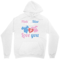 Pink Or Blue Party Ba Red Unisex Hoodie | Artistshot