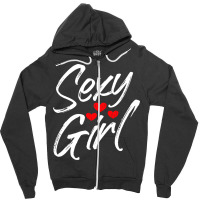 Sexy Girl Cute Top For Girlfriend Wife Women Tumbl Zipper Hoodie | Artistshot