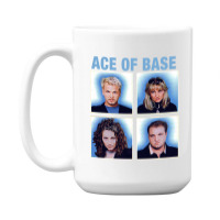 Vintage Ace Of The Base 15 Oz Coffee Mug | Artistshot