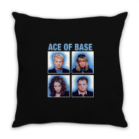 Vintage Ace Of The Base Throw Pillow | Artistshot