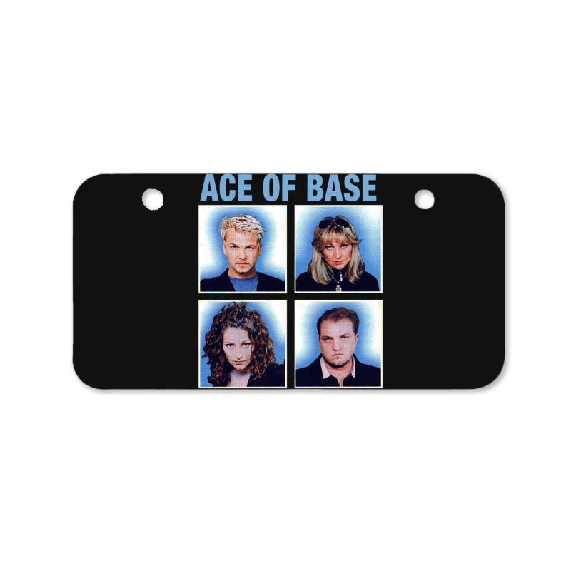 Vintage Ace Of The Base Bicycle License Plate | Artistshot