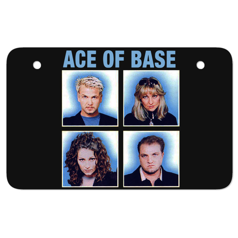 Vintage Ace Of The Base Atv License Plate | Artistshot