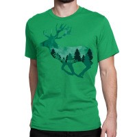 Climate Change Environmental Protection Deer Stag Classic T-shirt | Artistshot