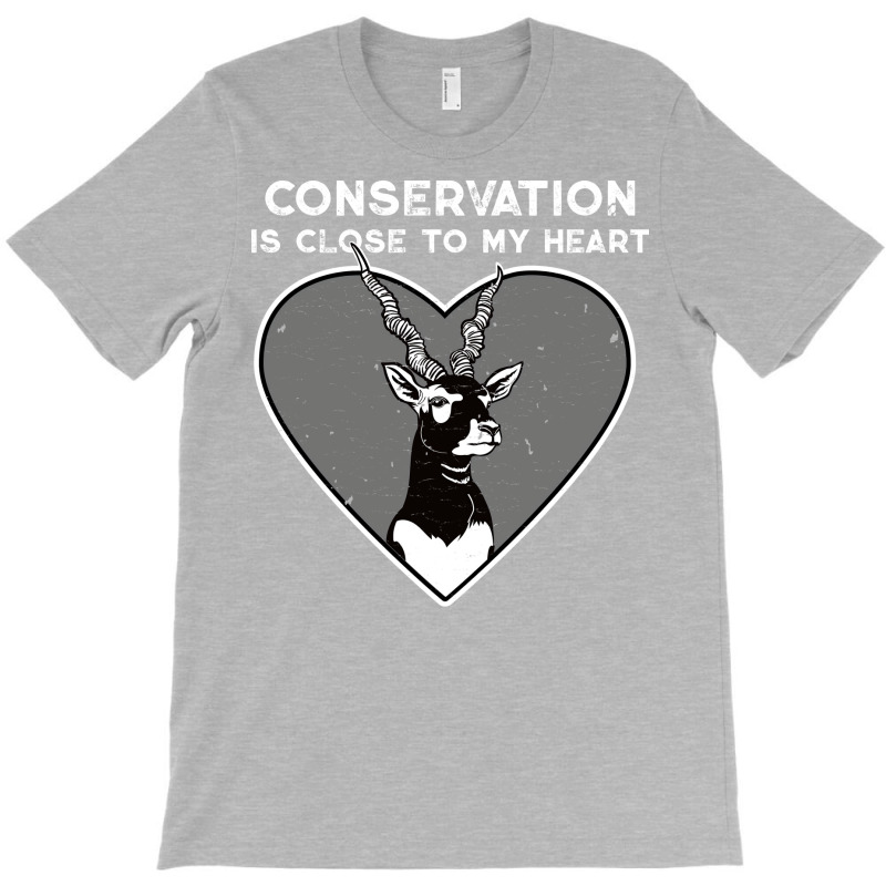 Blackbuck Conservation Heart Humor (1) (1) T-shirt | Artistshot