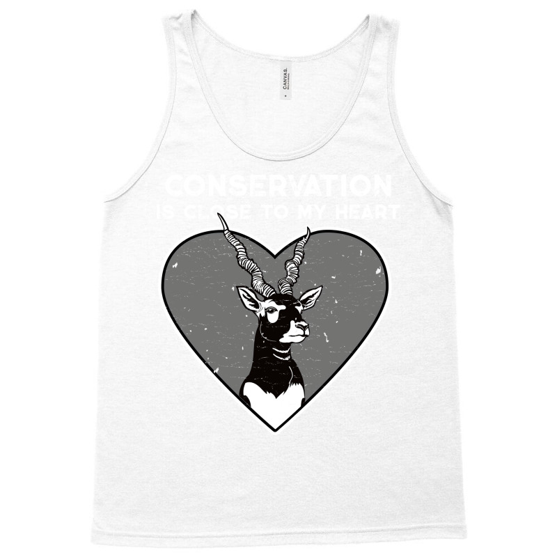 Blackbuck Conservation Heart Humor (1) (1) Tank Top | Artistshot