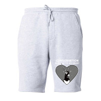 Blackbuck Conservation Heart Humor (1) (1) Fleece Short | Artistshot