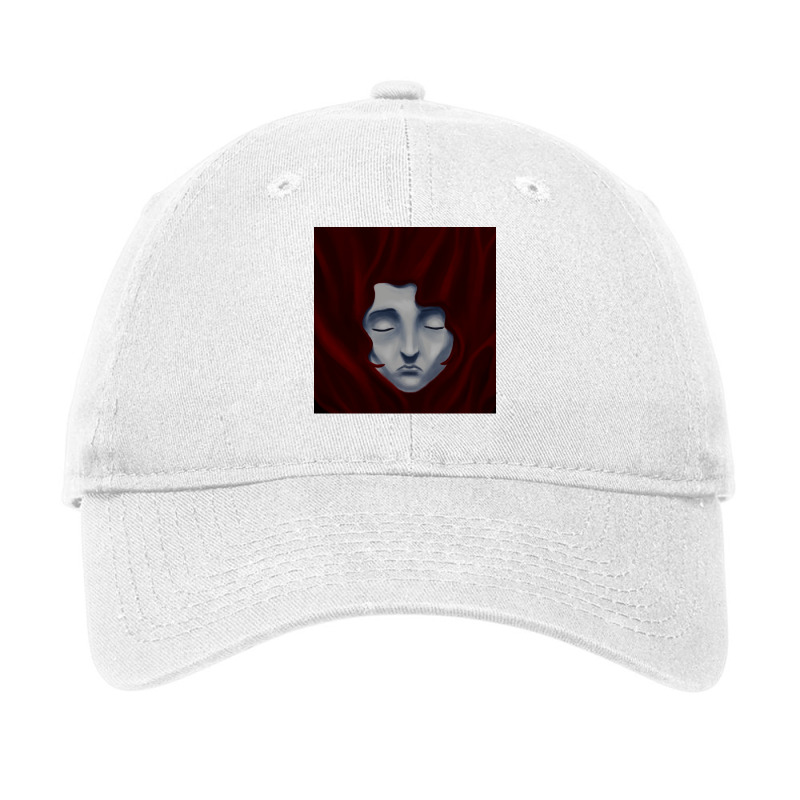 Red Lady   Don't Look Back Adjustable Cap by oliwermabopep | Artistshot