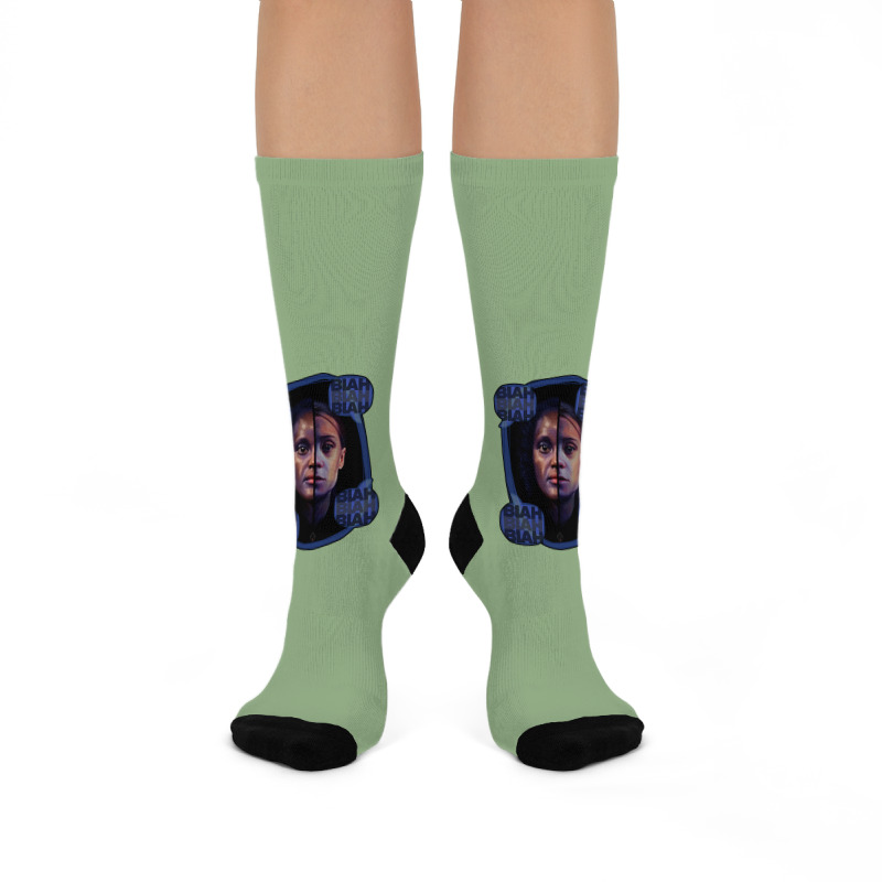 Blah Aesthetic (1) (1) Crew Socks | Artistshot