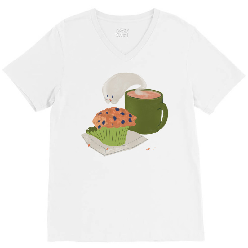 Ghost And Muffins Love V-neck Tee | Artistshot