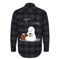 Ghost Bat Gifts Retro Flannel Shirt | Artistshot