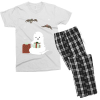 Ghost Bat Gifts Retro Men's T-shirt Pajama Set | Artistshot