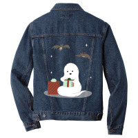 Ghost Bat Gifts Retro Men Denim Jacket | Artistshot