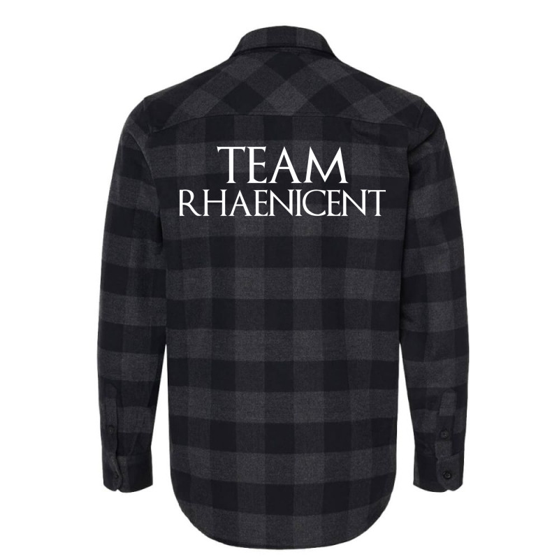 Team Rhaenicent Flannel Shirt by kounalkherfix | Artistshot