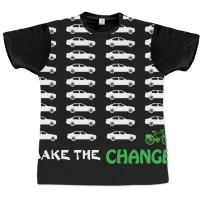 Cyclists Make The Change Climate Awareness Car And Graphic T-shirt | Artistshot