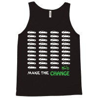 Cyclists Make The Change Climate Awareness Car And Tank Top | Artistshot