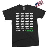 Cyclists Make The Change Climate Awareness Car And Exclusive T-shirt | Artistshot