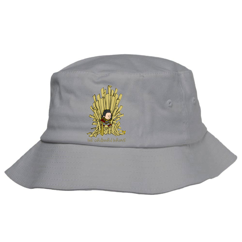 The Cardboard Throne Bucket Hat by nakoulgorysp | Artistshot