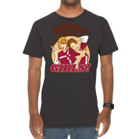 Women Friends Feminist Girls Support Girls Gift Vintage T-shirt | Artistshot