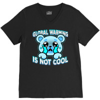 Global Warming Is Not Cool Vintage (1) (1) V-neck Tee | Artistshot