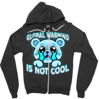 Global Warming Is Not Cool Vintage (1) (1) Zipper Hoodie | Artistshot