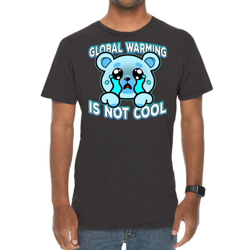 Global Warming Is Not Cool Vintage (1) (1) Vintage T-shirt | Artistshot