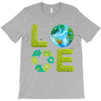 Love Planet Earth World Earth Day Green Environmen T-shirt | Artistshot