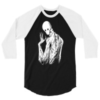 Skin Ghost Love 3/4 Sleeve Shirt | Artistshot