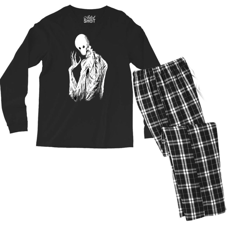 Skin Ghost Love Men's Long Sleeve Pajama Set | Artistshot