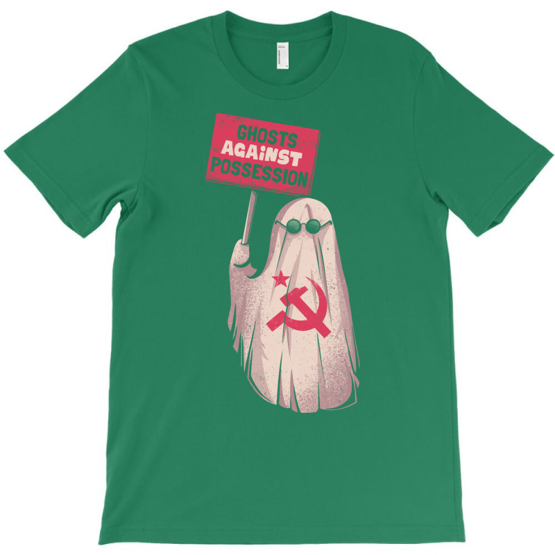 Ghosts Against Possession Funny Communist Ghost Gi T-Shirt by hogbavracamm | Artistshot