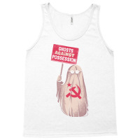 Ghosts Against Possession Funny Communist Ghost Gi Tank Top | Artistshot