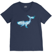 Keep The Oceans Clean Humor (1) (1) V-neck Tee | Artistshot