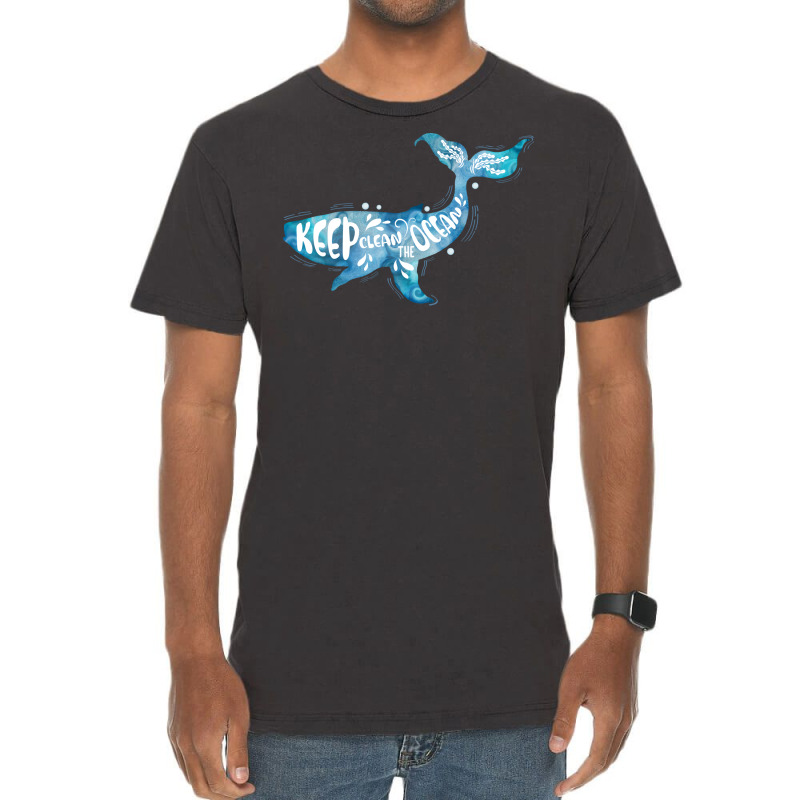 Keep The Oceans Clean Humor (1) (1) Vintage T-shirt | Artistshot