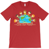 Love Our Planet Yellow (1) (1) T-shirt | Artistshot