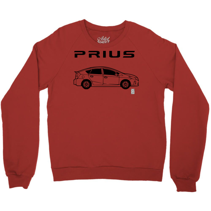 Prius Dark Design Girl (1) (1) Crewneck Sweatshirt | Artistshot