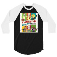 Interdimensional Cable Tv 3/4 Sleeve Shirt | Artistshot