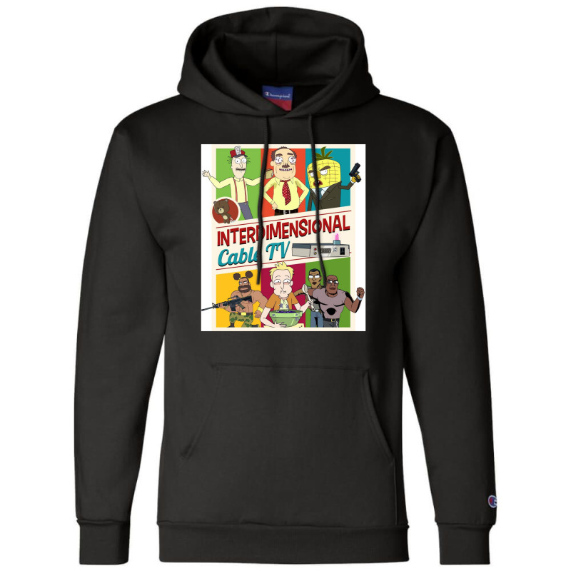 Interdimensional Cable Tv Champion Hoodie | Artistshot