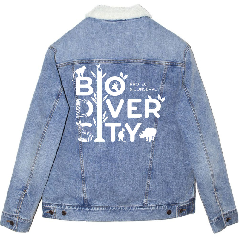 Protect And Conserve Biodiversity Humor (1) (1) Unisex Sherpa-lined Denim Jacket | Artistshot