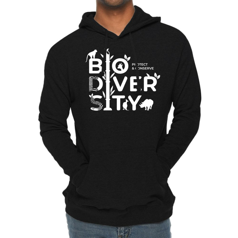 Protect And Conserve Biodiversity Humor (1) (1) Lightweight Hoodie | Artistshot