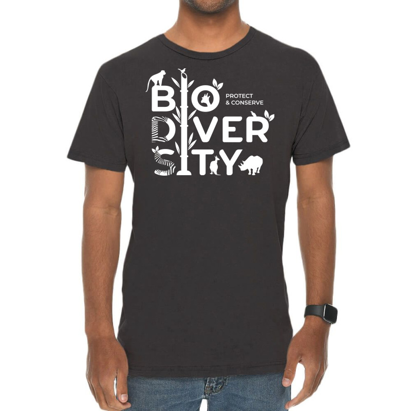 Protect And Conserve Biodiversity Humor (1) (1) Vintage T-shirt | Artistshot