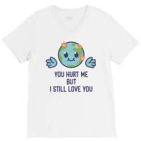 Earth Still Love You Retro (1) (1) V-neck Tee | Artistshot