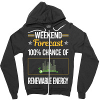 Funny Weekend Renewable Energy Blue (1) Zipper Hoodie | Artistshot