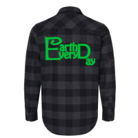 Earth Day Every Day Aesthetic (1) Flannel Shirt | Artistshot