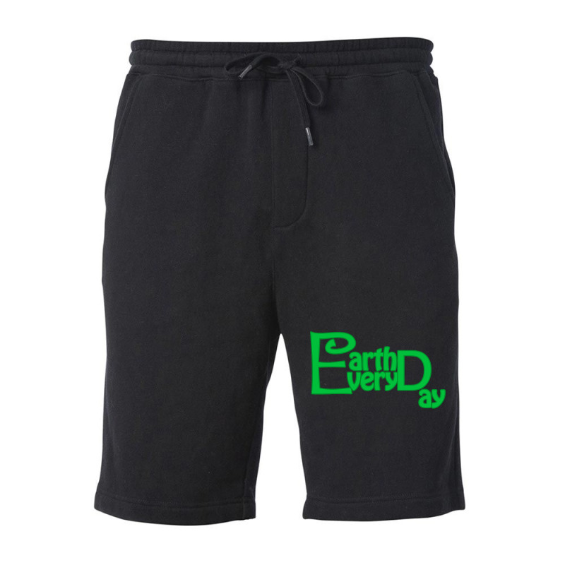 Earth Day Every Day Aesthetic (1) Fleece Short | Artistshot